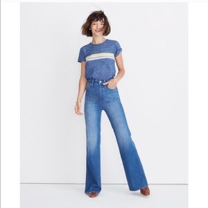 Madewell High Rise Flare Leg Jeans